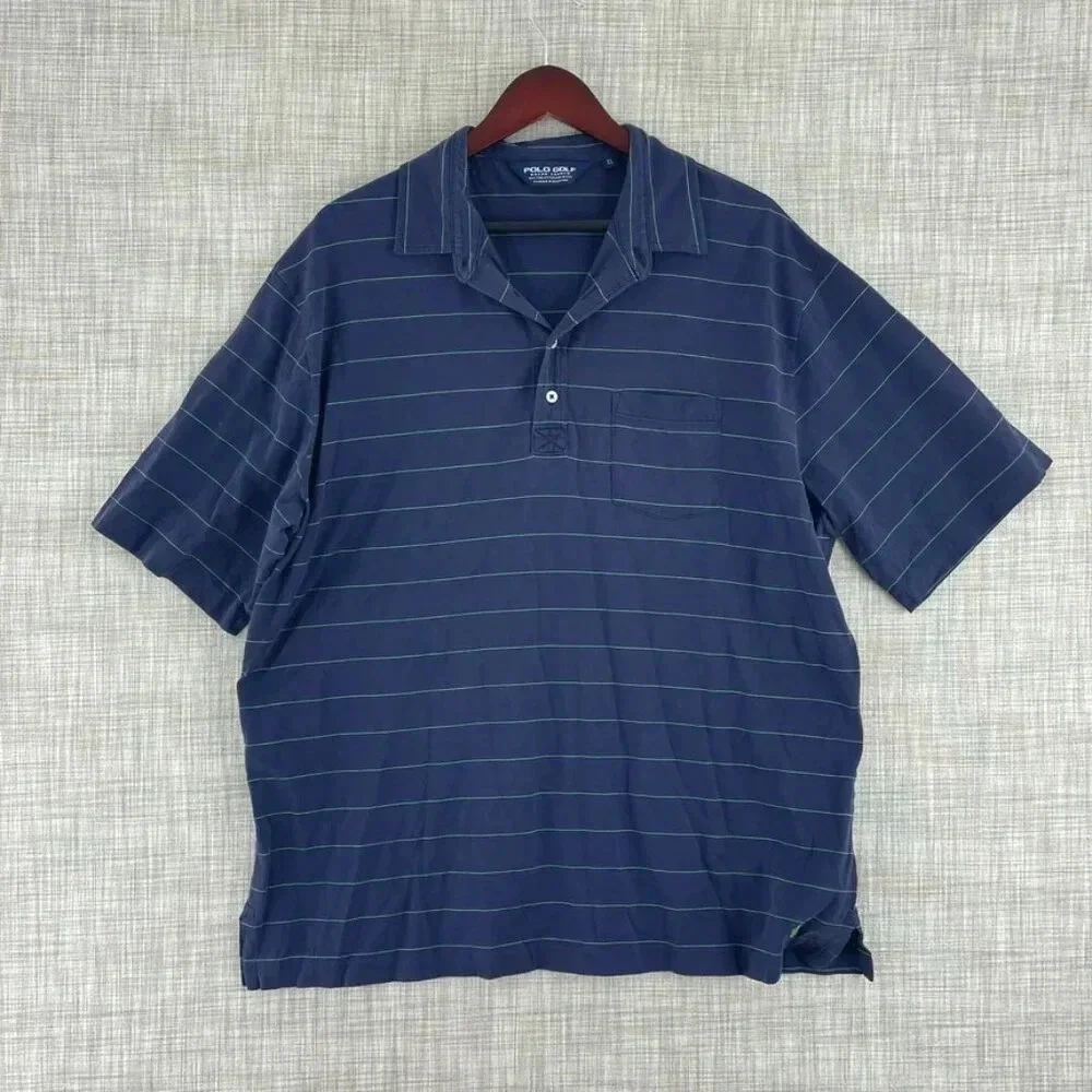 Polo Ralph Lauren Golf Polo shirt Mens XL Blue 2180